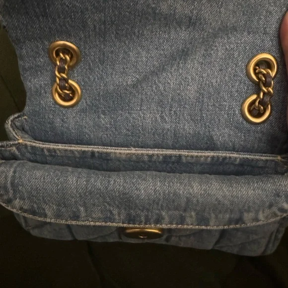 Coach Quilted Denim Tabby 20 Bag - Picture 11 of 13